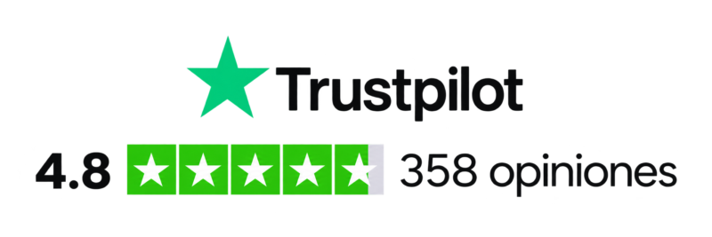 Insignia de valoración Trustpilot